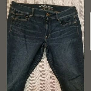 American Eagle Jeans Kick Boot size 18 Short